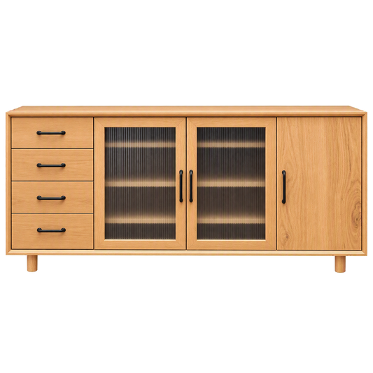 (包送貨安裝 | Delivery and Assembly Included) A538白蠟木餐邊櫃 (Ash dining sideboard)