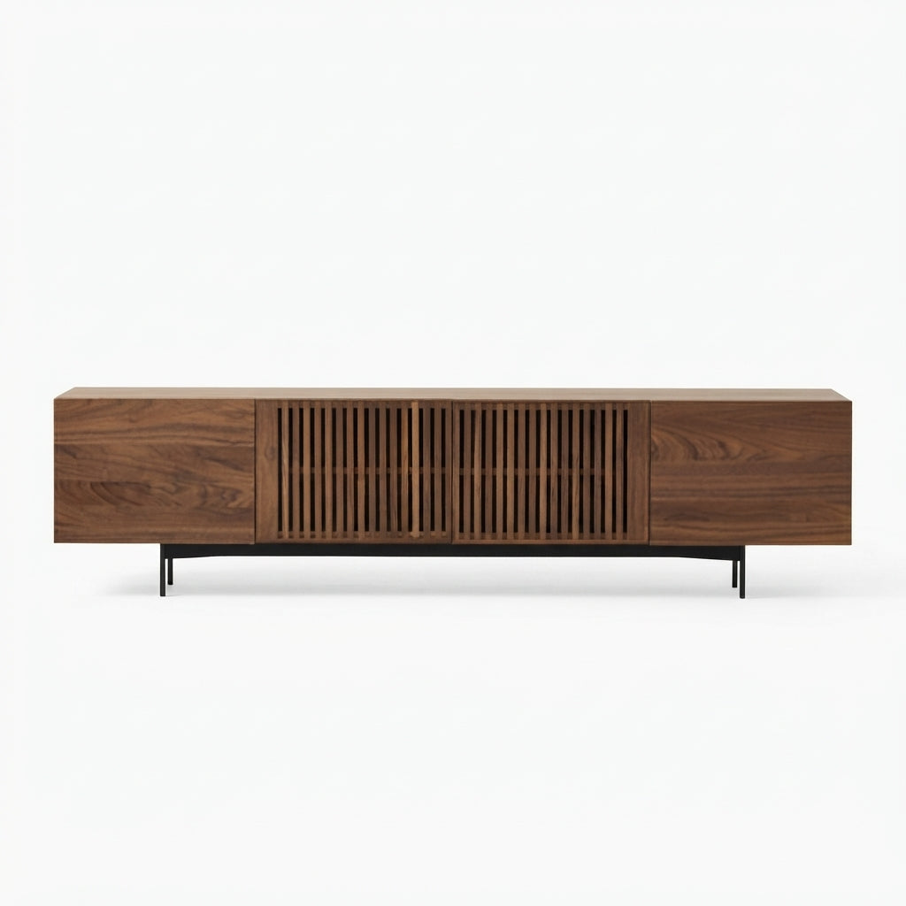 (包送貨安裝 | Delivery and Assembly Included) A380 北歐松木條子電視櫃 (Tv cabinet)