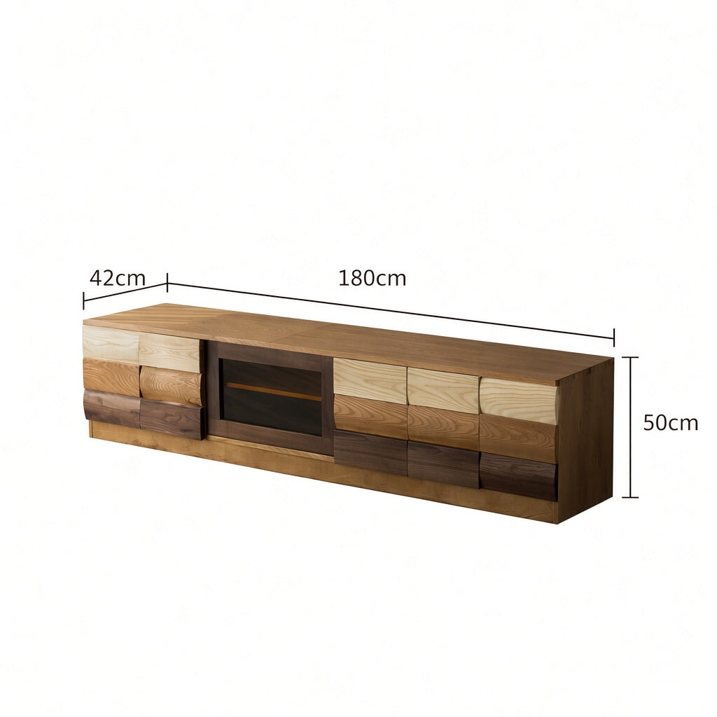 A627橡木拼接電視櫃 (Oak tv cabinet)