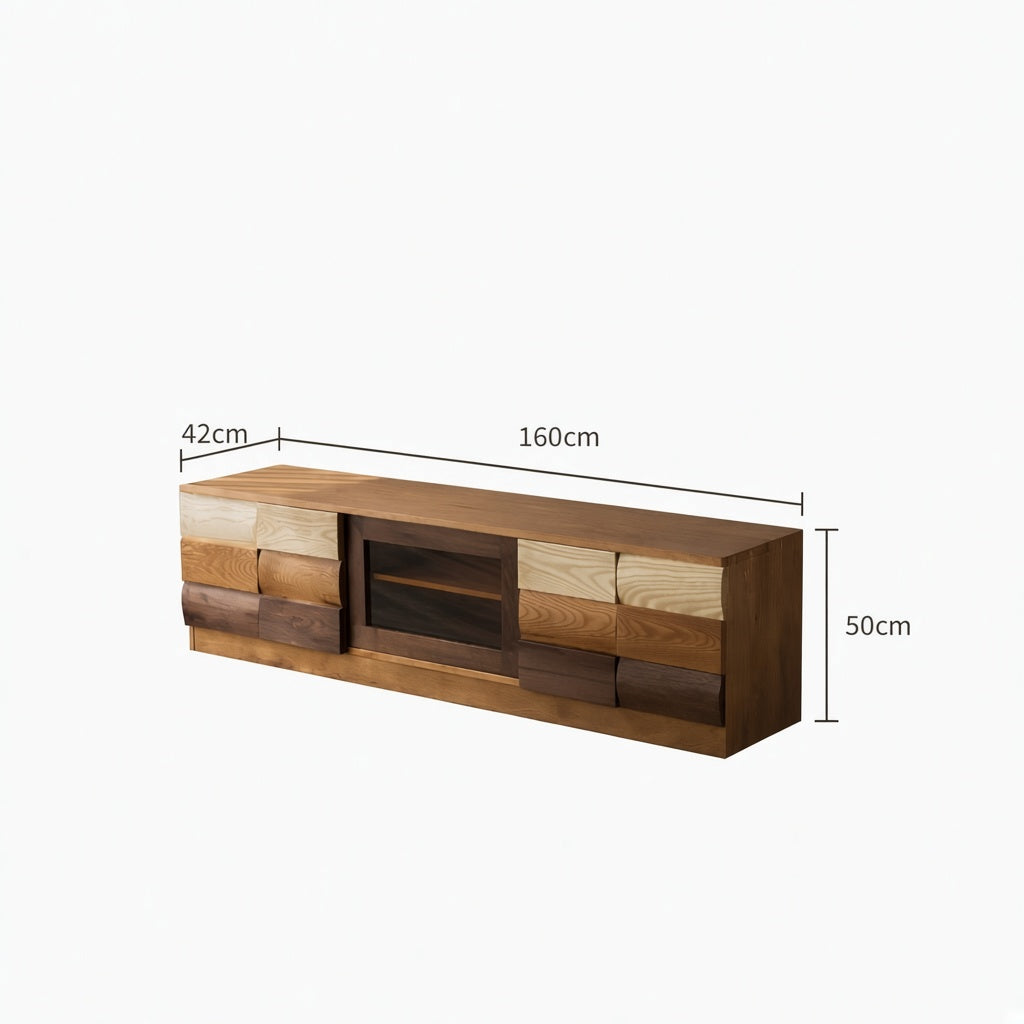 A627橡木拼接電視櫃 (Oak tv cabinet)