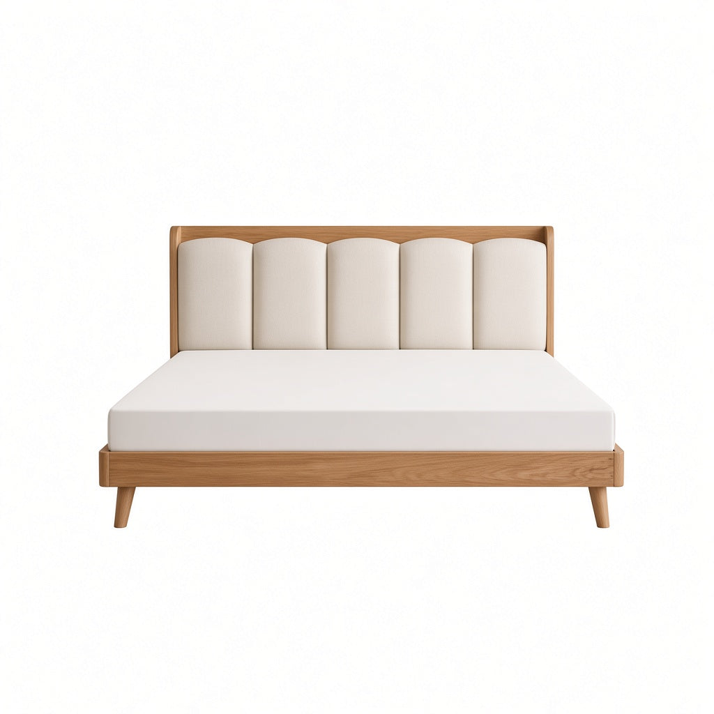 (包送貨安裝 | Delivery and Assembly Included) A119日式橡木大床 (Oak bed frame)